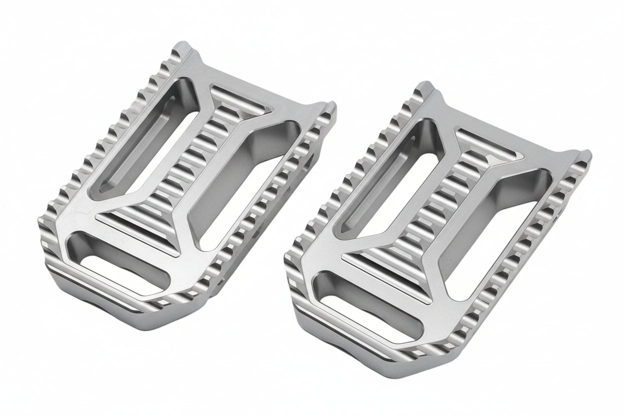 SBC Performance Race Series Passenger Pegs for the Indian Challenger