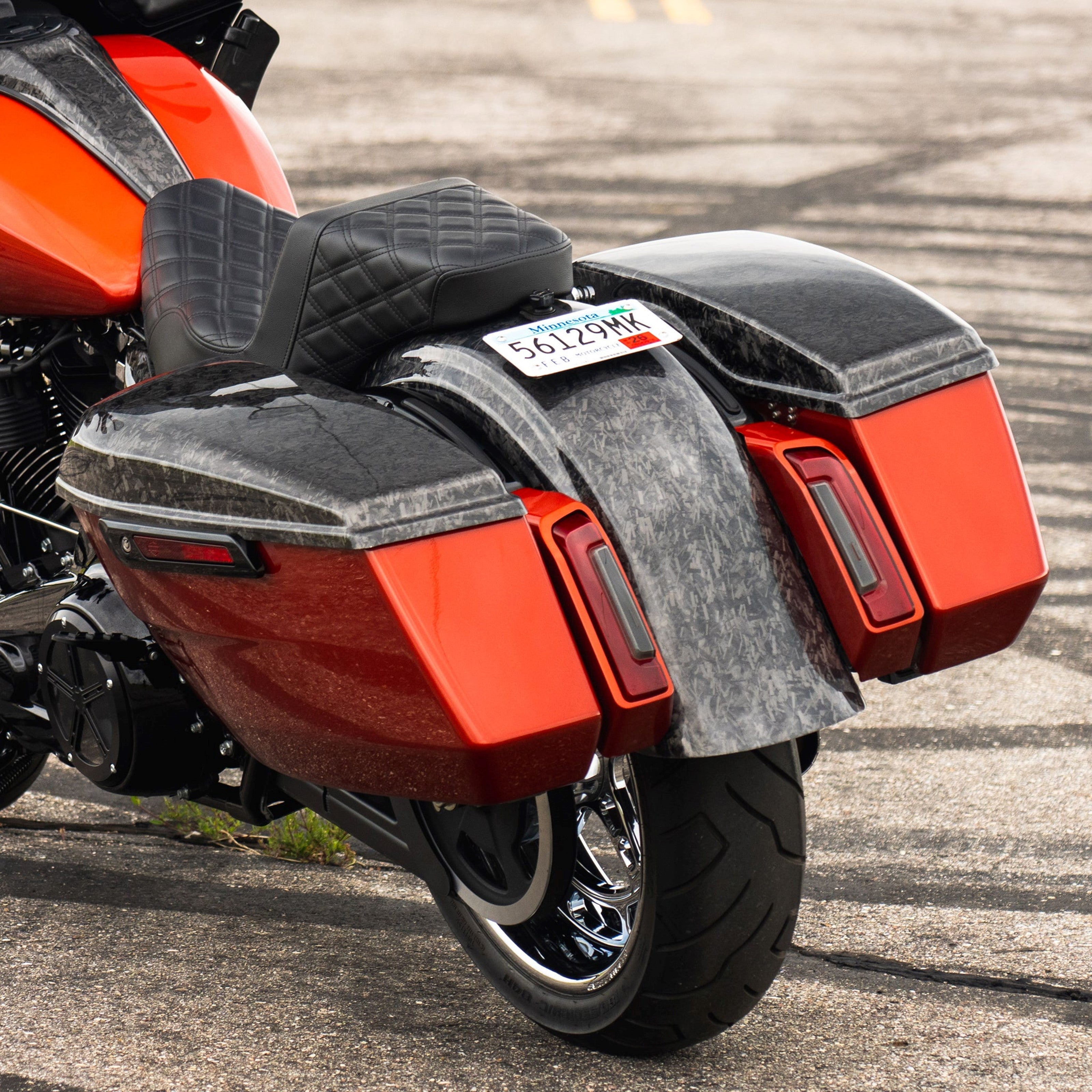 Hofmann Designs 2009 & Later Bagger Carbon Fiber Rear Fender Kit
