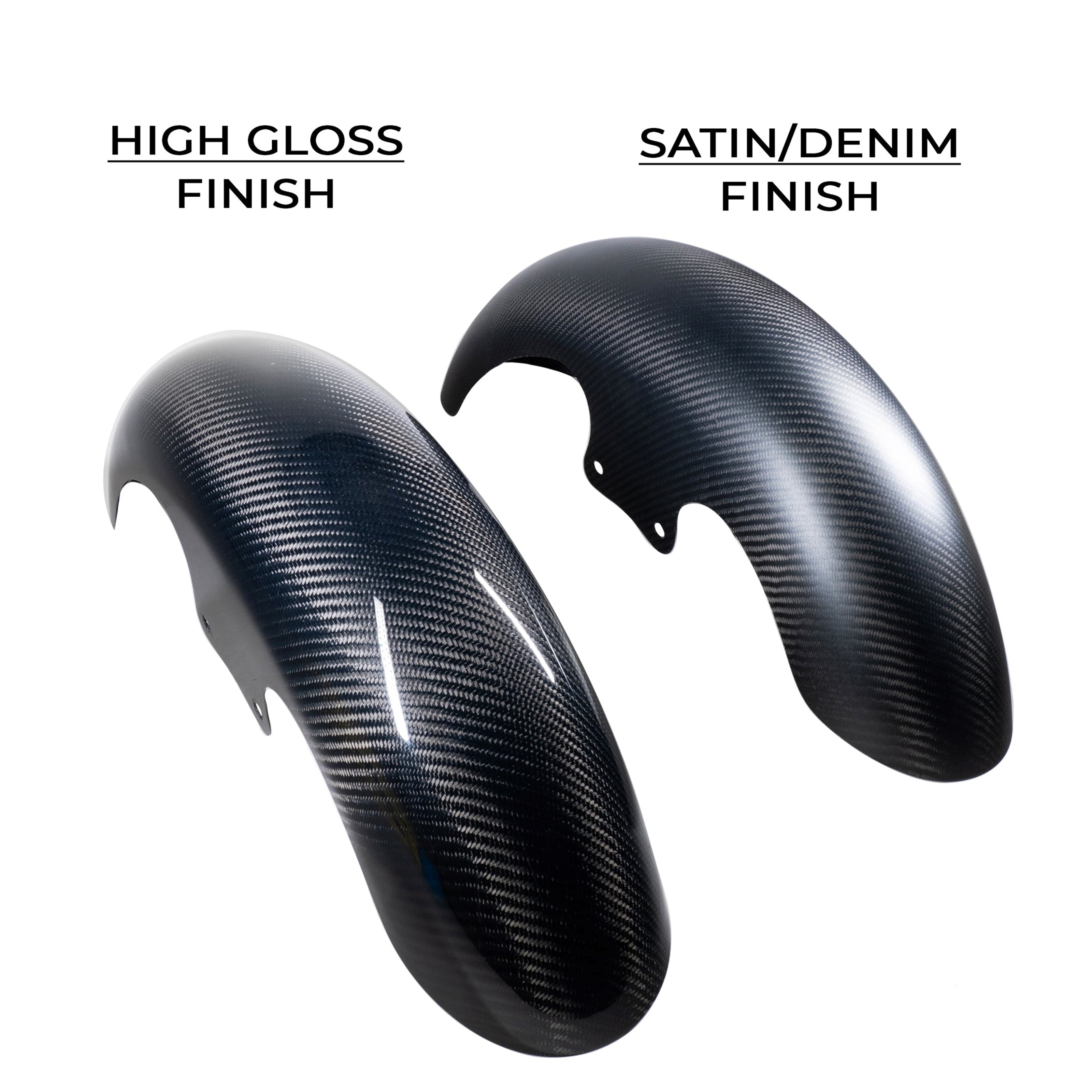 Hofmann Designs Mid Length 19" Bagger Carbon Fiber Front Fender