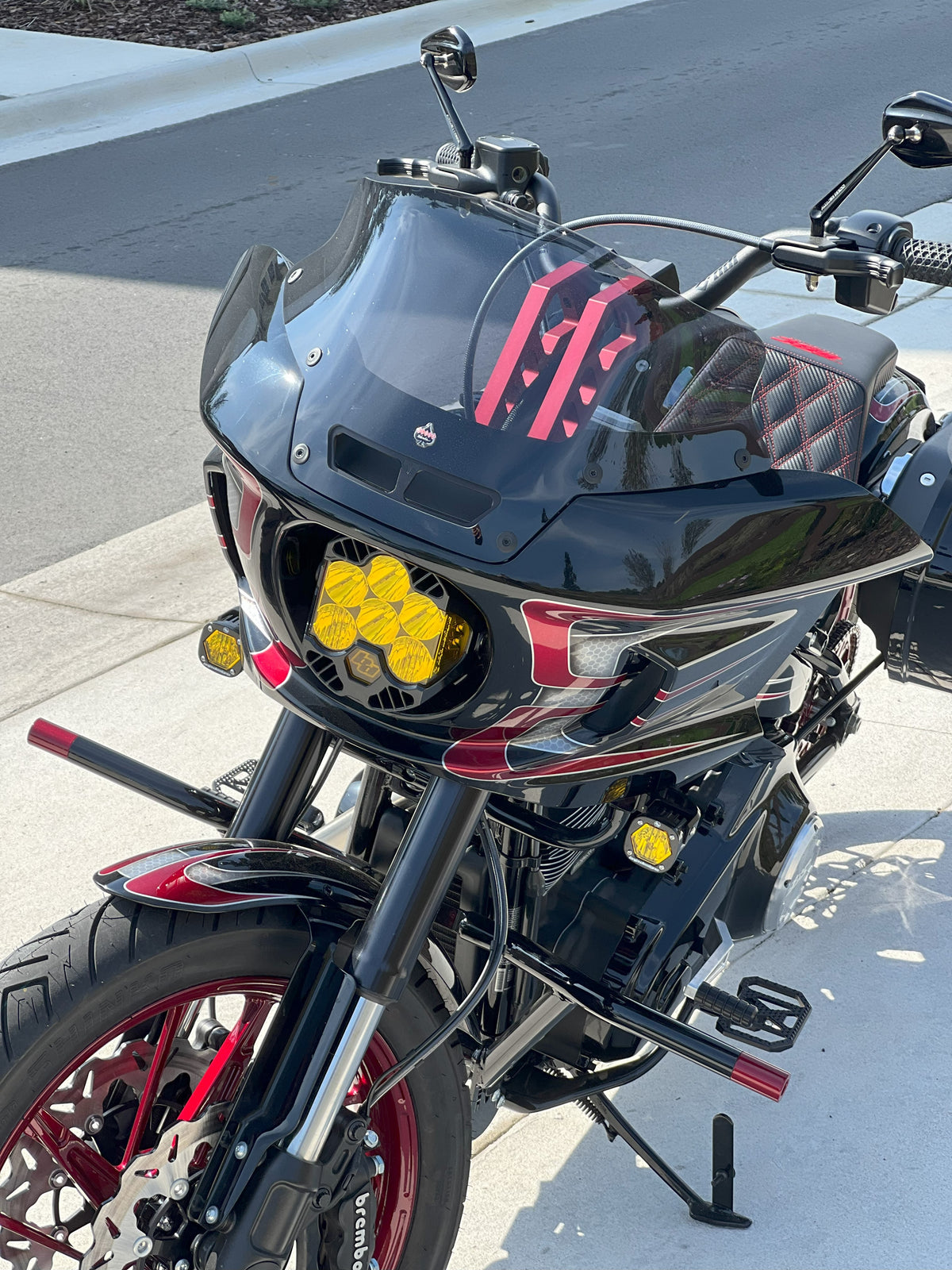 Harley-Davidson Softail Crash Bar | Low Rider ST & S Engine Guard | SBC ...