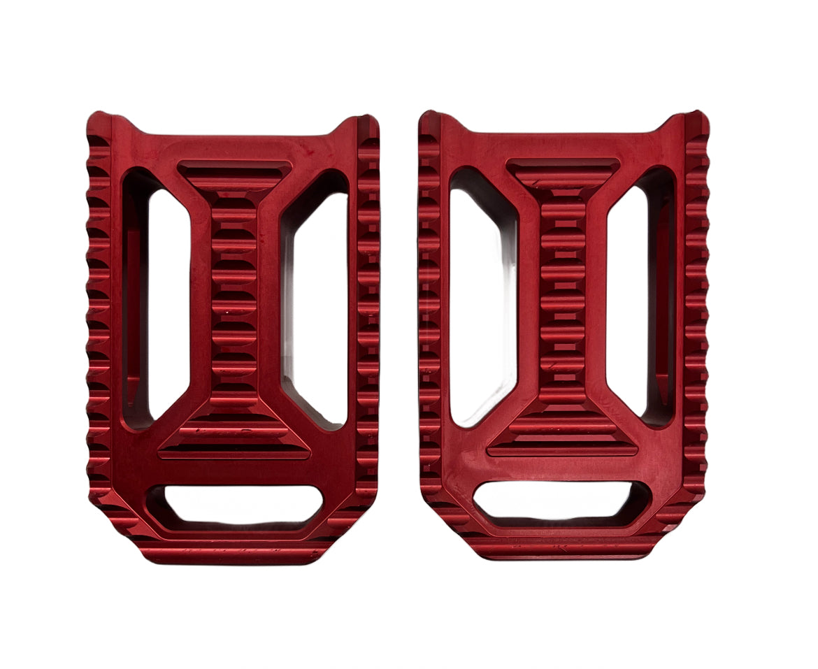 SBC Performance Race Series Passenger Pegs for the Indian Challenger