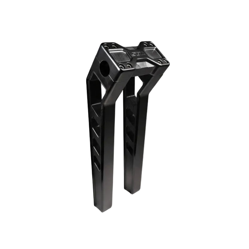 12in black sbc handlebar risers